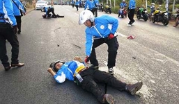 Vụ VĐV mô tô tử nạn: Nghi can cán chết người ra đầu thú